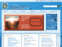 Tablet Screenshot of nspeidiocese.memlink.org